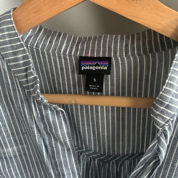 Patagonia peasant top, cotton & hemp - Picture 2 of 4